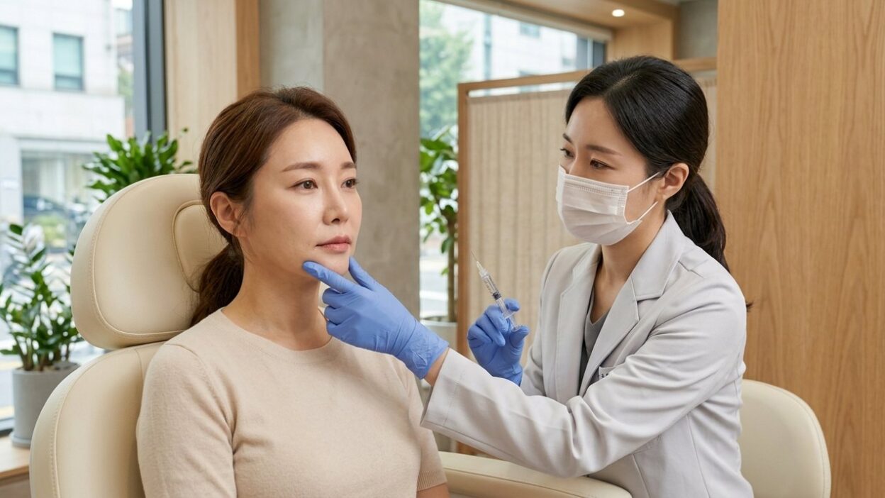 marionette line filler korea — Marionette Line Filler for Downturned Mouth Corners (photo)