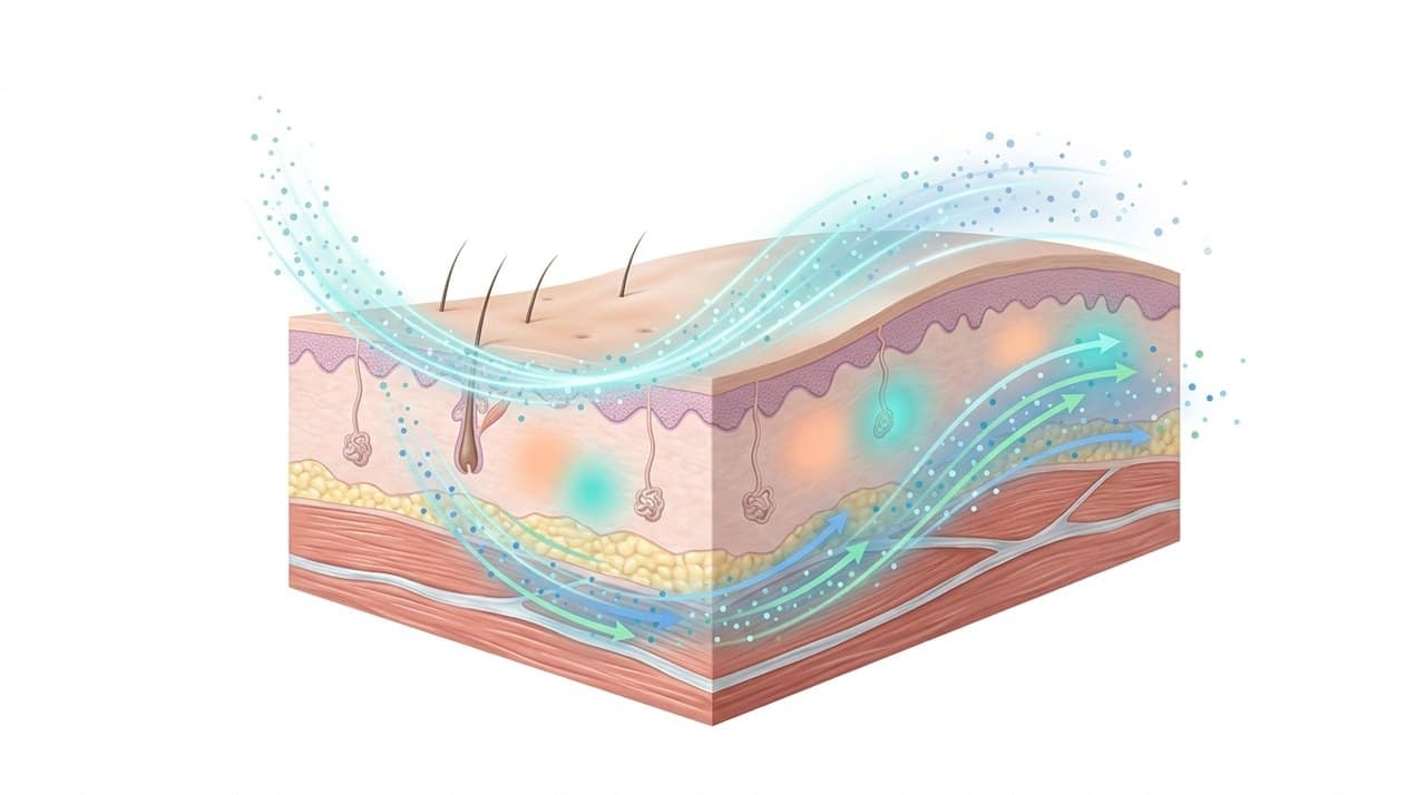 neck rejuvenation treatment side effects and aftercare comparative infographic of penetration depth, clinical efficacy duration and discomfort index