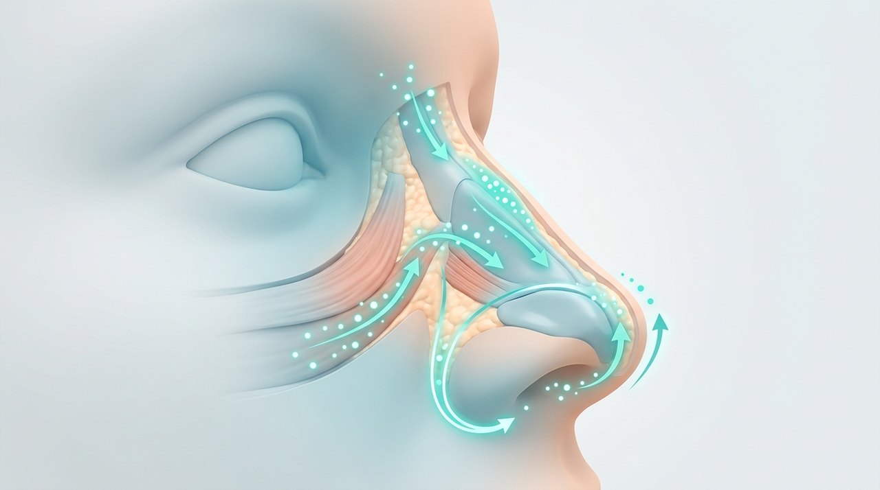 non surgical nose filler comparative infographic of penetration depth, clinical efficacy duration and discomfort index