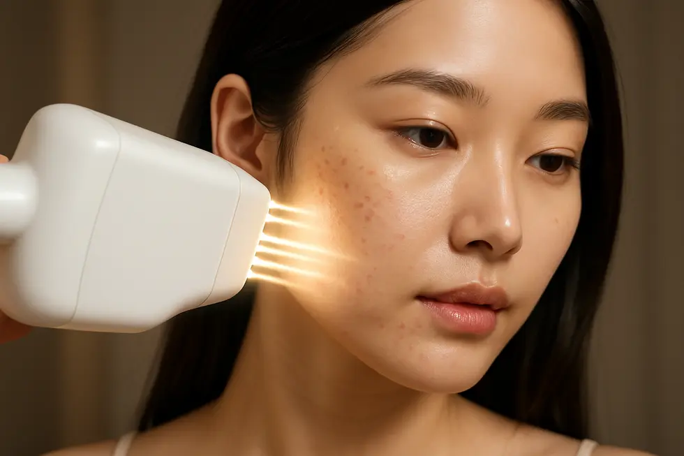I4PL targets specific skin components using focused light energy.