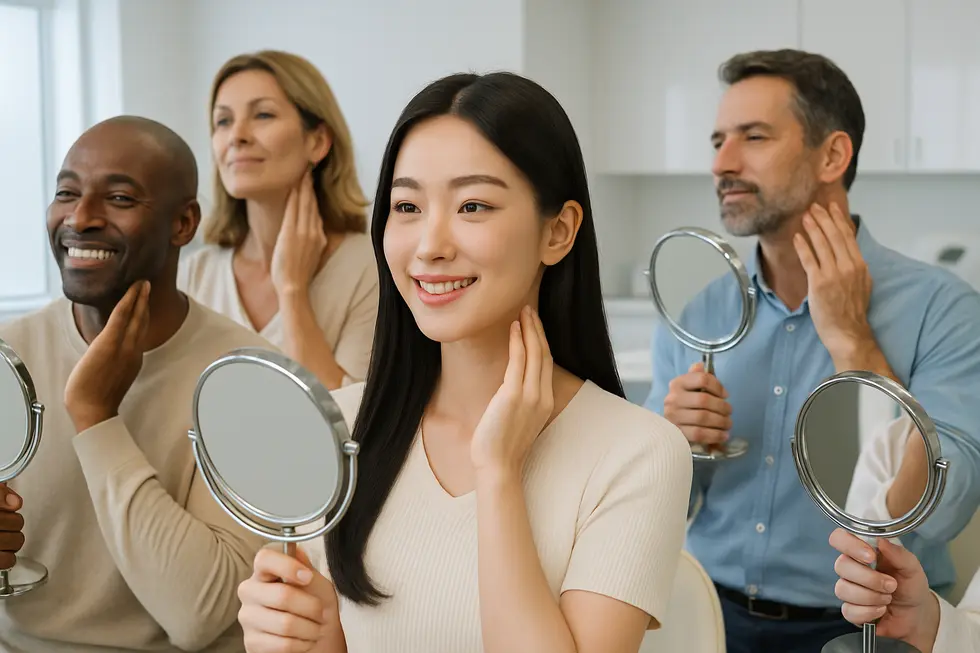 Ideal candidates for Ultra Focus are typically those with mild to moderate skin laxity seeking a non-surgical lift.