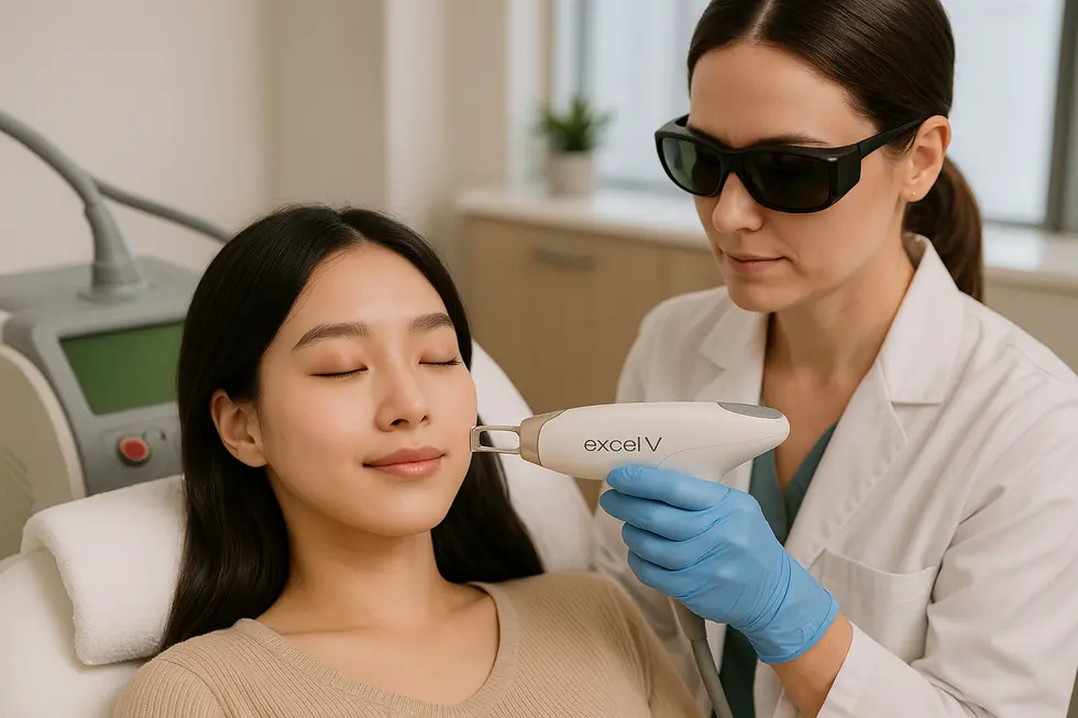 The Excel V procedure is a safe and comfortable experience in a professional setting.