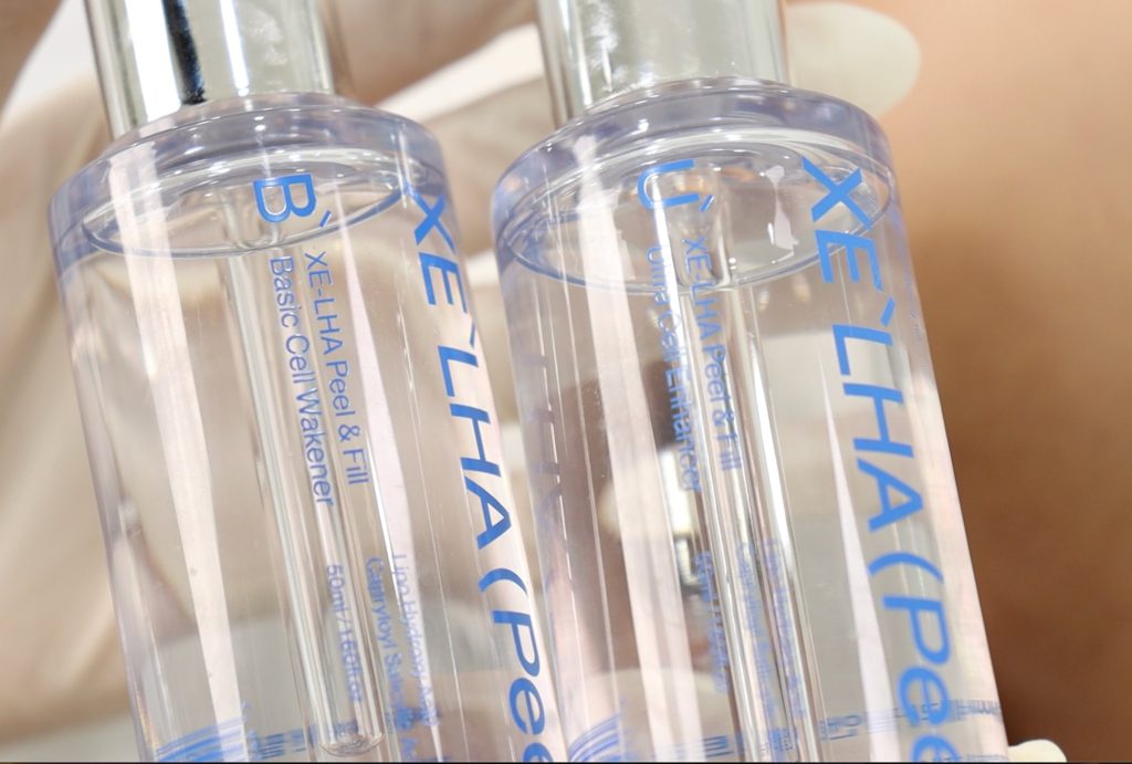 Effect of XE-LHA Peel