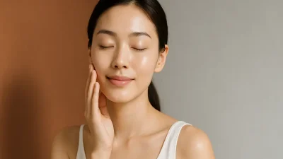 リジュラン美白ブースター施術後の、透明感と輝きが増した女性の肌のイメージ