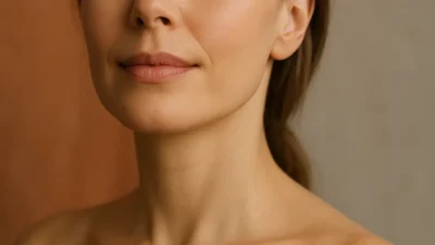 XERF治療によって引き締まり、ハリとツヤを取り戻した女性の肌