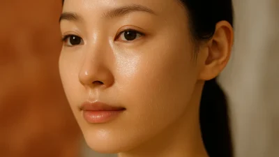 スピキュリングによって美しく再生された、輝く肌のクローズアップ画像