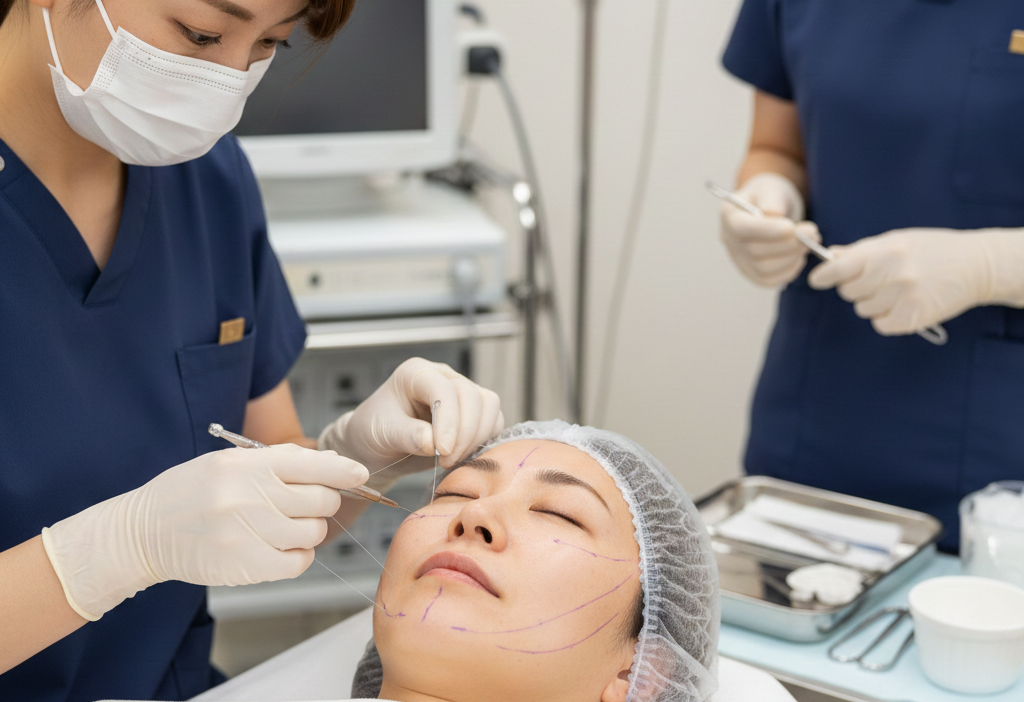 糸リフト メリットデメリット徹底解説！効果・持続期間