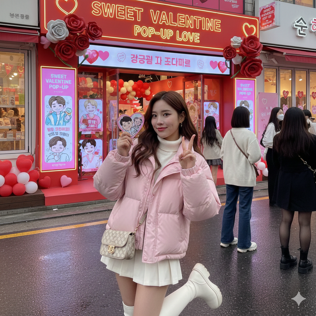 韓国ソウル ポップアップ 