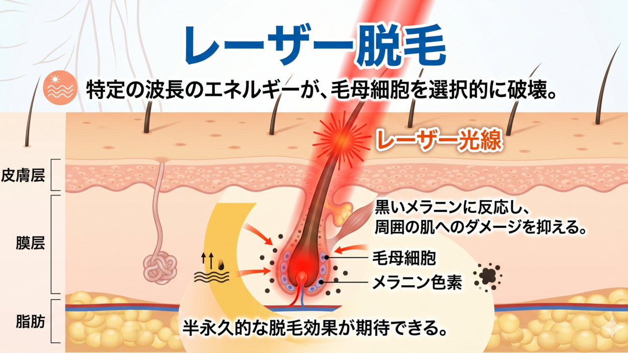 レーザー脱毛の効果・注意点総まとめ！失敗しない最安値予約