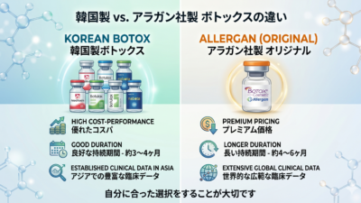 ボトックス 韓国製 アラガン 違い
