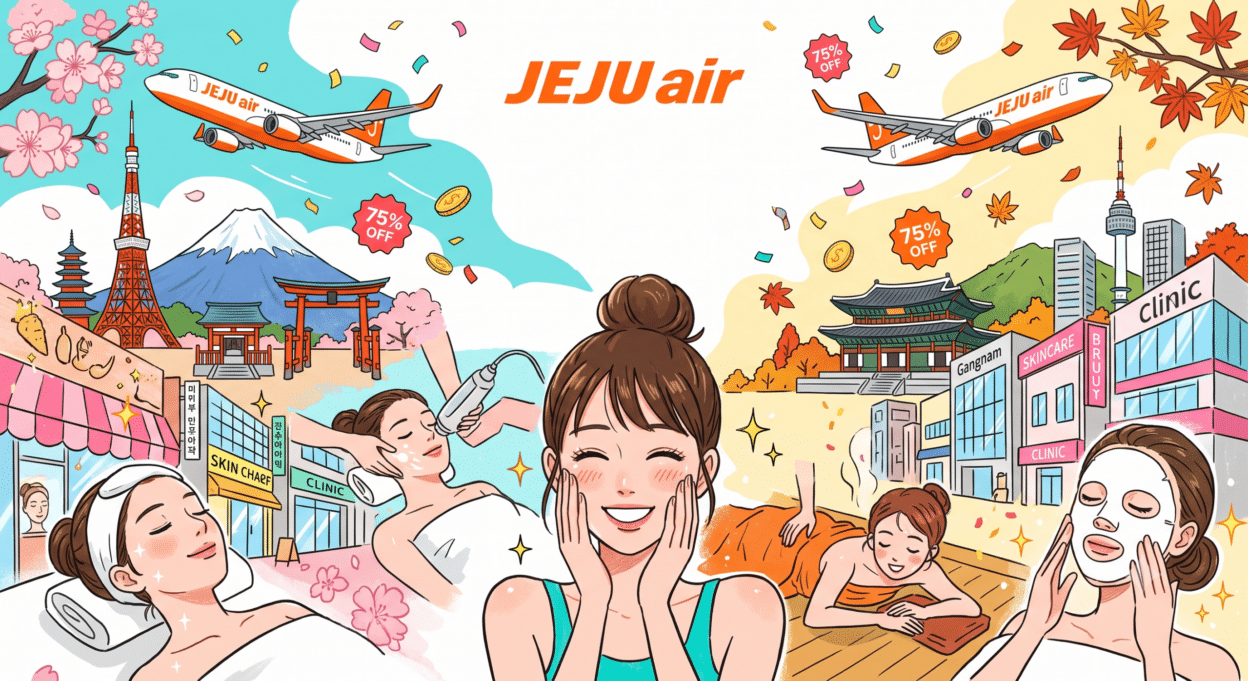 チェジュ航空 セール完全攻略！最大75%割引の真実
