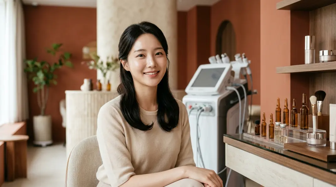 韓国美容皮膚科で行われるアンプル導入施術と水光美肌トリートメント