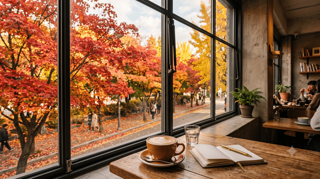 韓国 紅葉