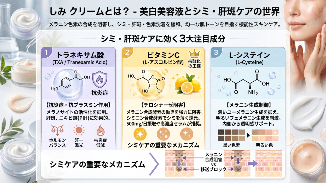 しみ クリーム
