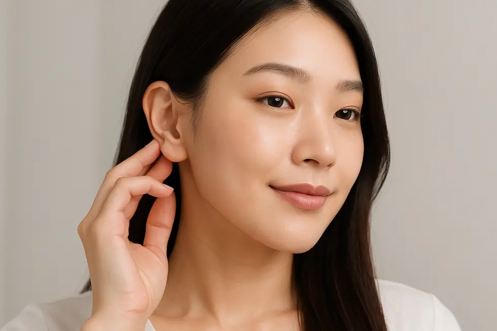 理想の耳たぶを維持するための適切なケア方法。