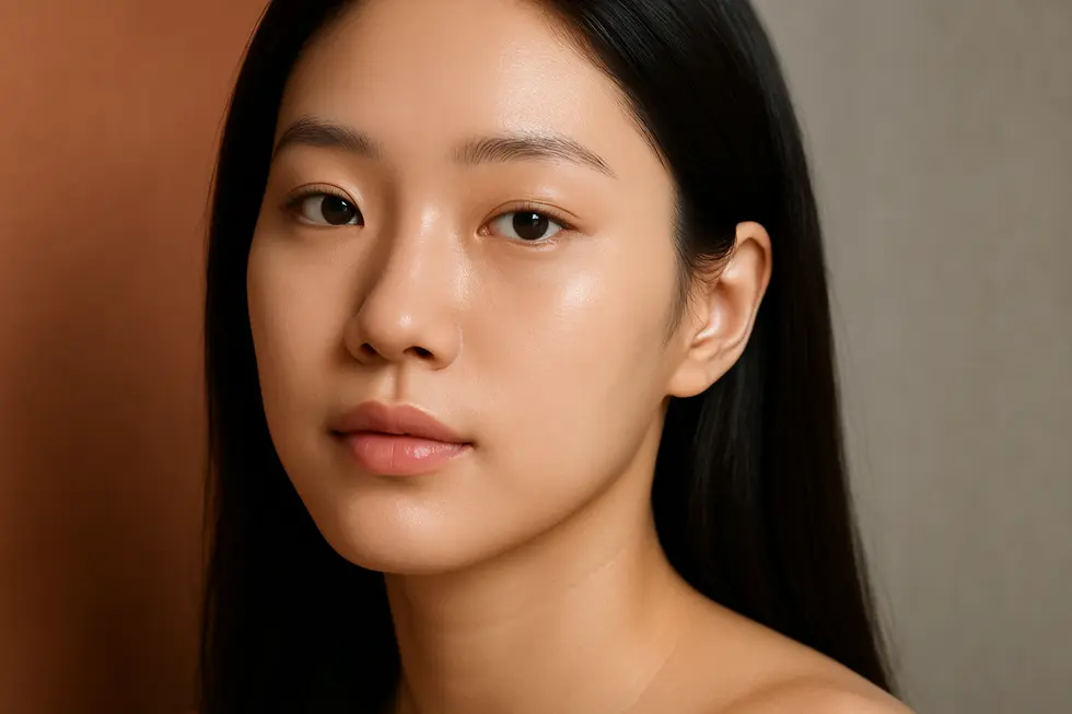 リバイブレーザーによる肌再生のイメージ。なめらかでハリのある肌へと導きます。