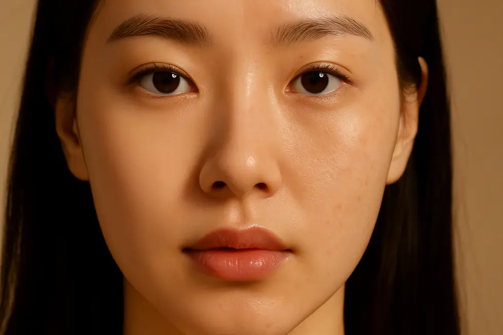 インライトンレーザーで期待できる肌の透明感と改善効果。