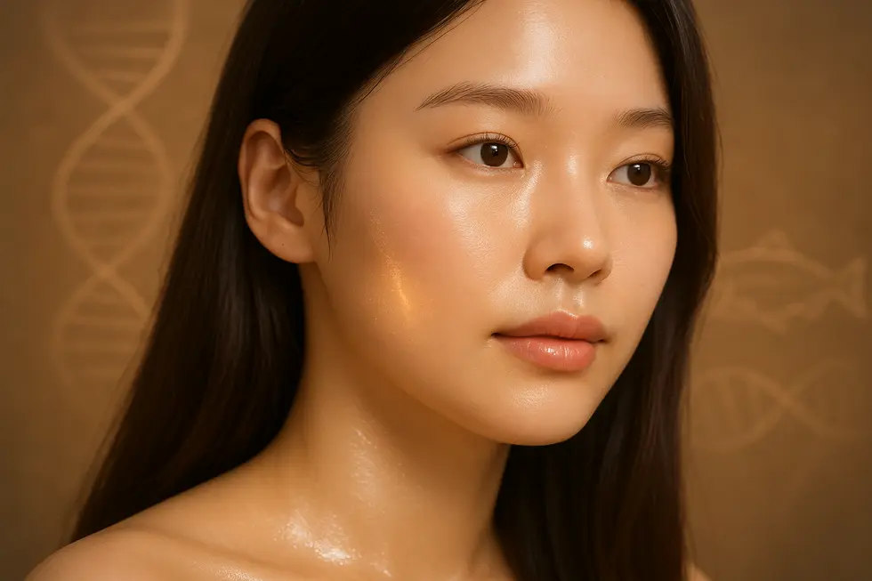 サーモン由来のポリヌクレオチド(PN)が肌の再生を促すメカニズム。