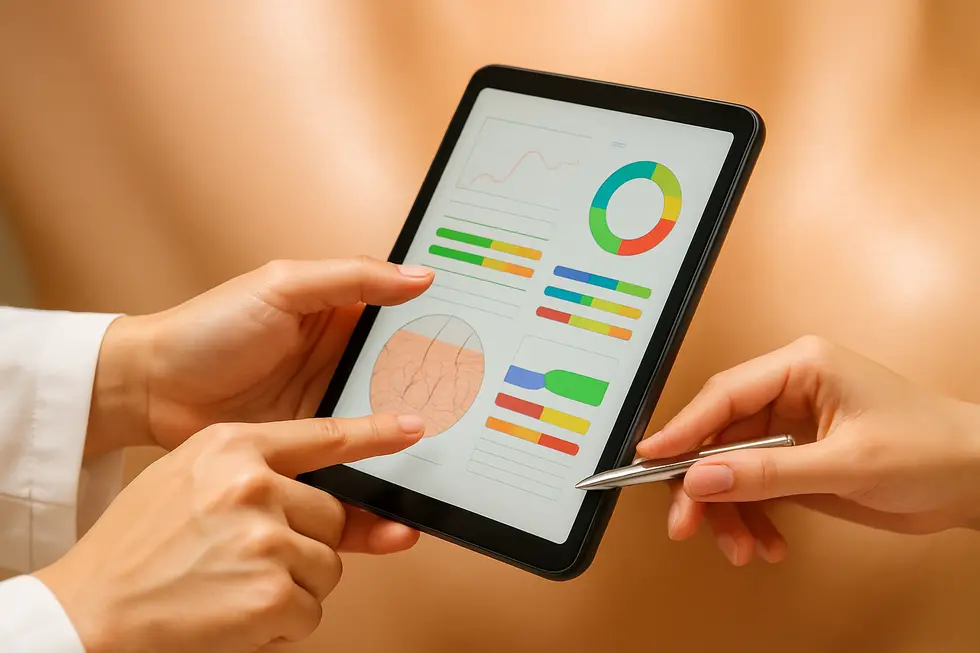 肌診断の結果に基づいて、あなただけの美肌計画を立てましょう。