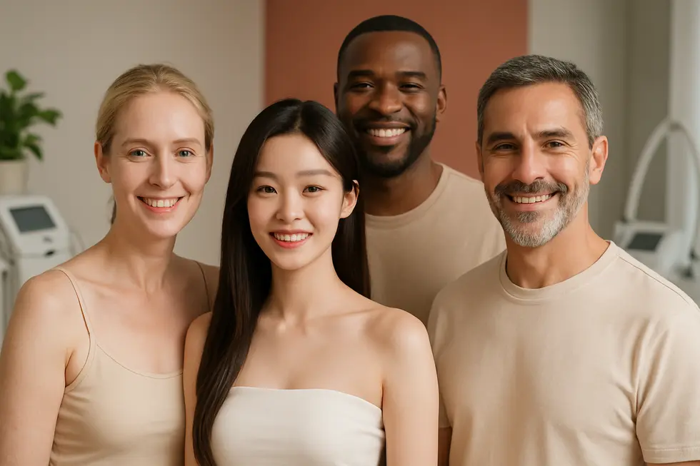 レーザー治療を受ける上での注意点と、施術に適した肌タイプ。