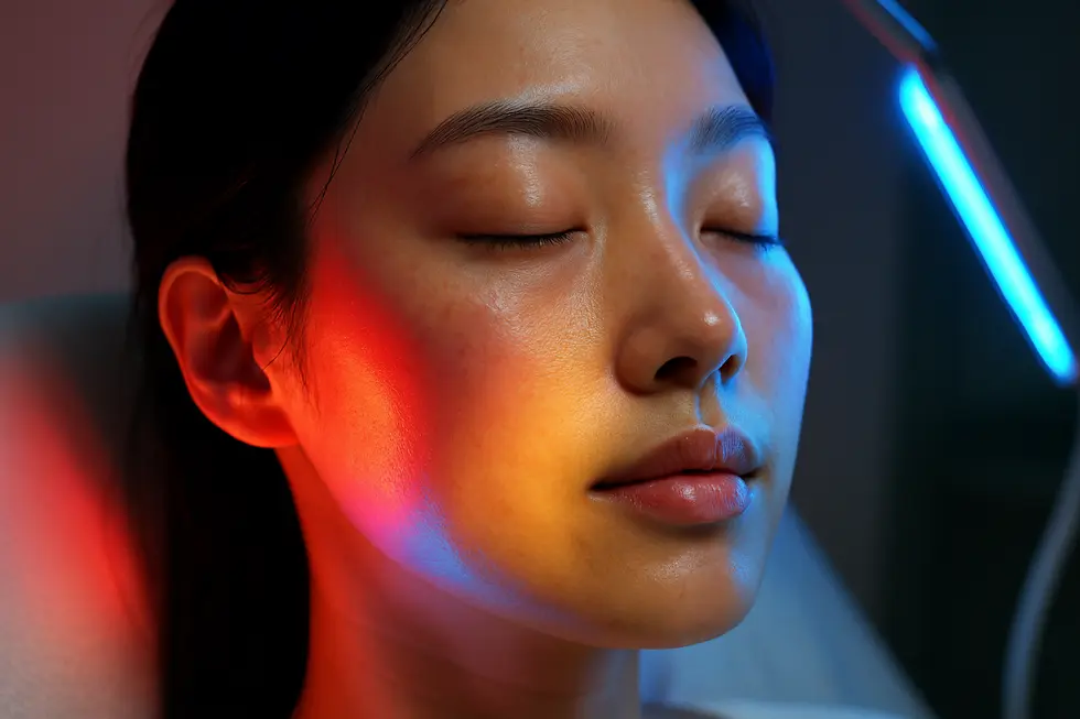 スマートルックスの光が肌の奥深くまで届き、細胞レベルでの肌再生を促します。