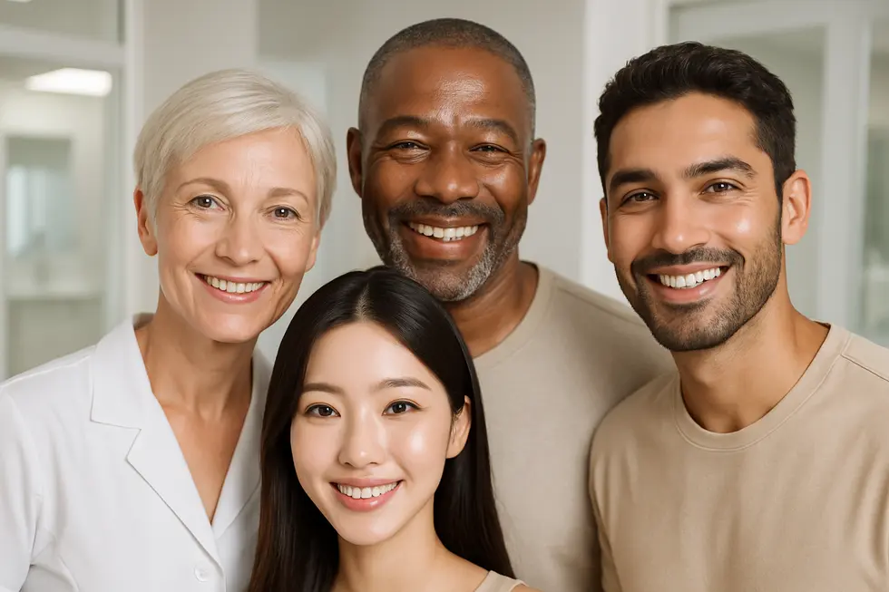 ジェネシス治療は幅広い肌タイプに適応可能です。