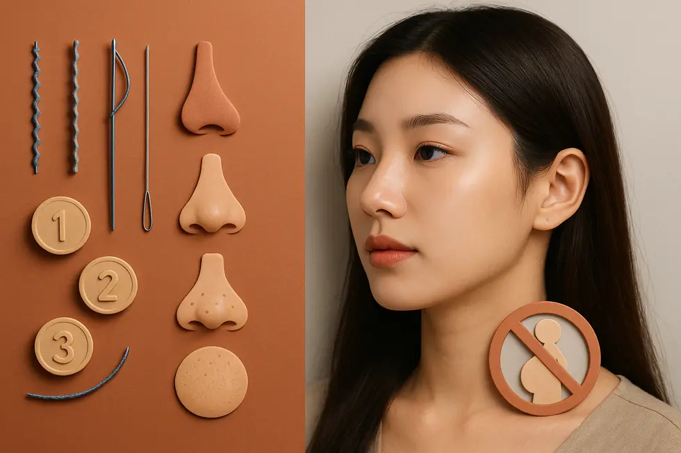 ハイコ施術の費用、副作用、適用対象に関する複数の要素を示唆するイメージ。