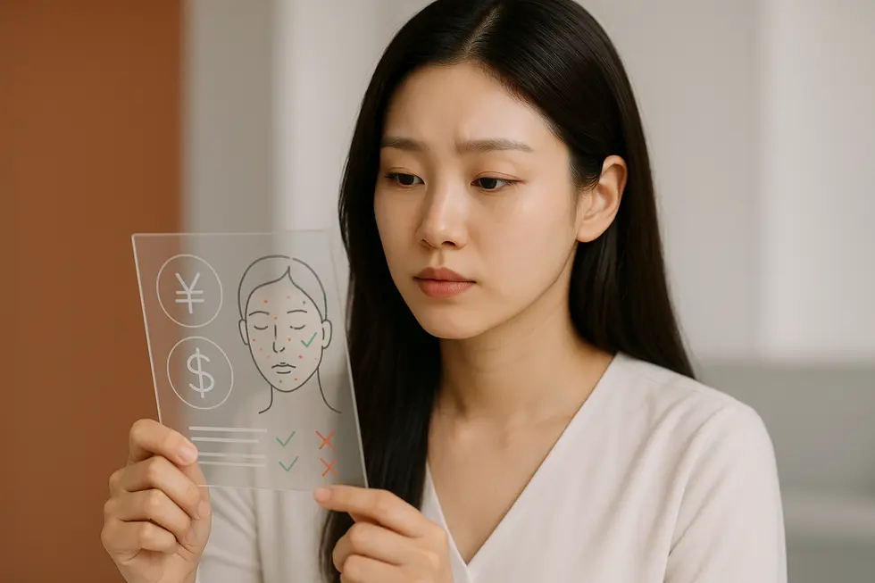 費用と副作用、注意点を理解して安心な施術へ。