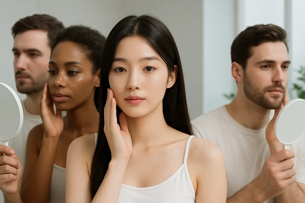 Vホワイトニングレーザーは幅広い肌タイプに適応可能ですが、特に色白肌の方に効果が期待できます。