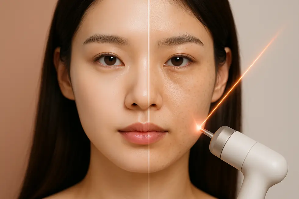 ネオビームレーザーの原理と、肌が生まれ変わる期待できる効果。