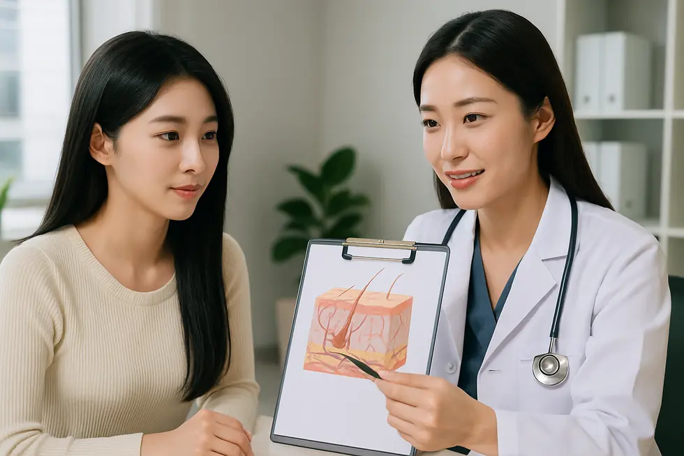 テンサーマの費用や副作用について、医師とのカウンセリングで疑問を解決。