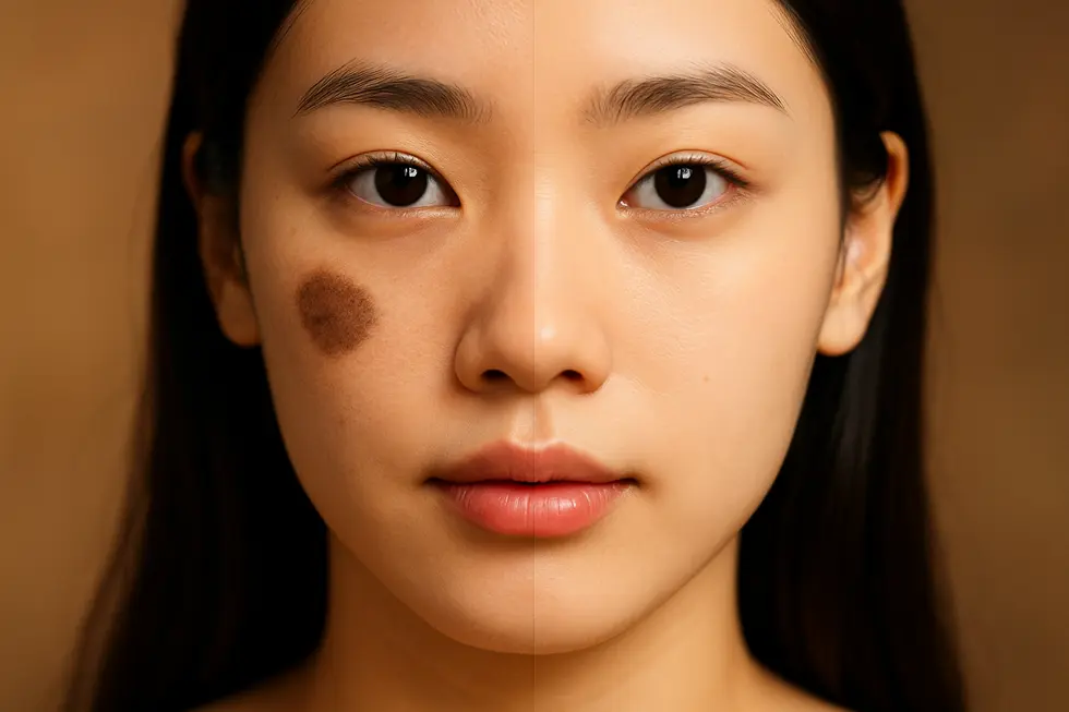 ルビーレーザーの仕組みと、シミ・そばかす・アザ・タトゥー除去で期待できる効果。