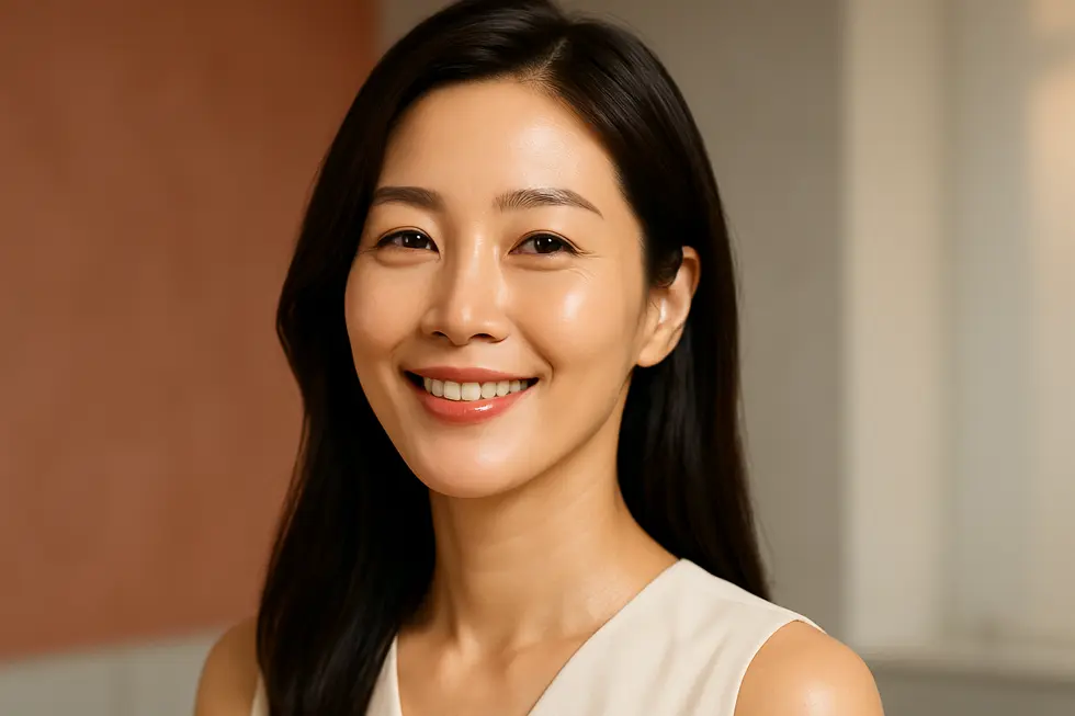 サーメージCPTで得られる、引き締まったフェイスラインと若々しい肌のイメージ。