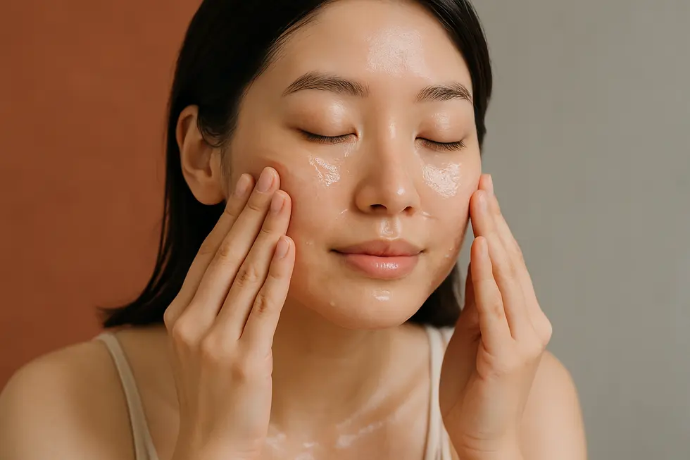 PDT治療後の保湿と鎮静ケアで、肌の回復をサポート。