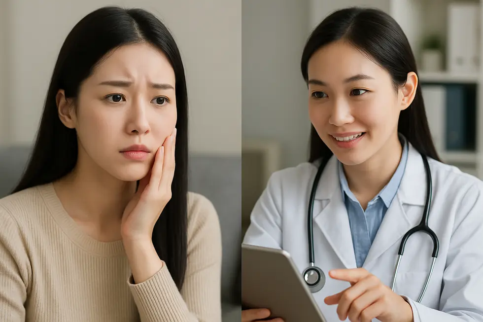 高周波管理のリスクと事前の専門医との相談の重要性。