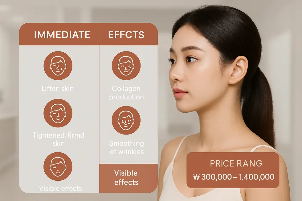 Jamber糸リフトの即時的・長期的効果と費用相場。