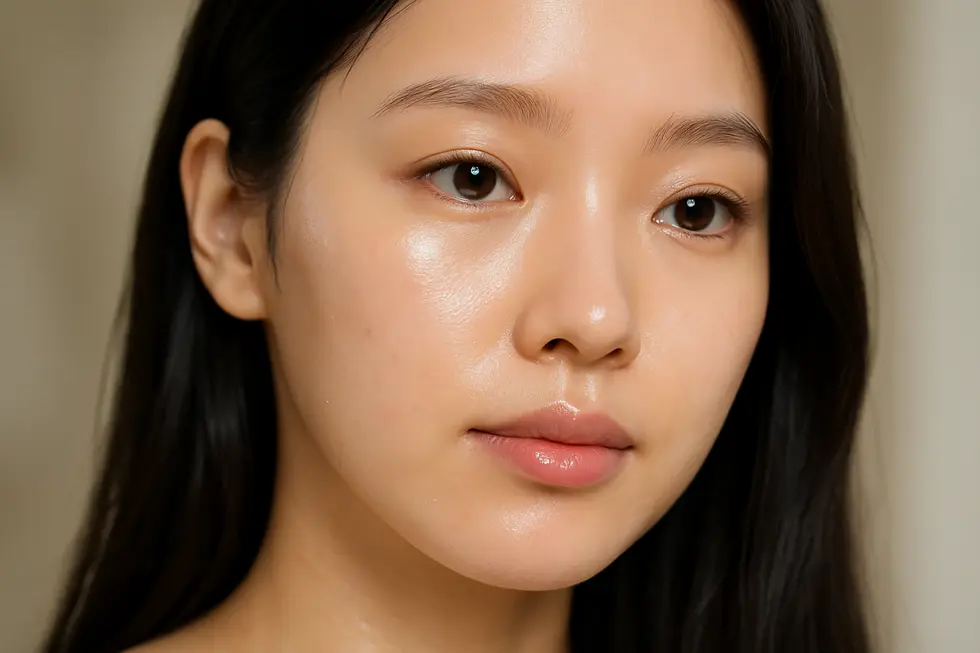 ラビアントーニング後の肌の変化：透明感とキメの改善