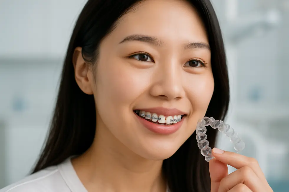 様々な種類の矯正装置とその特徴。