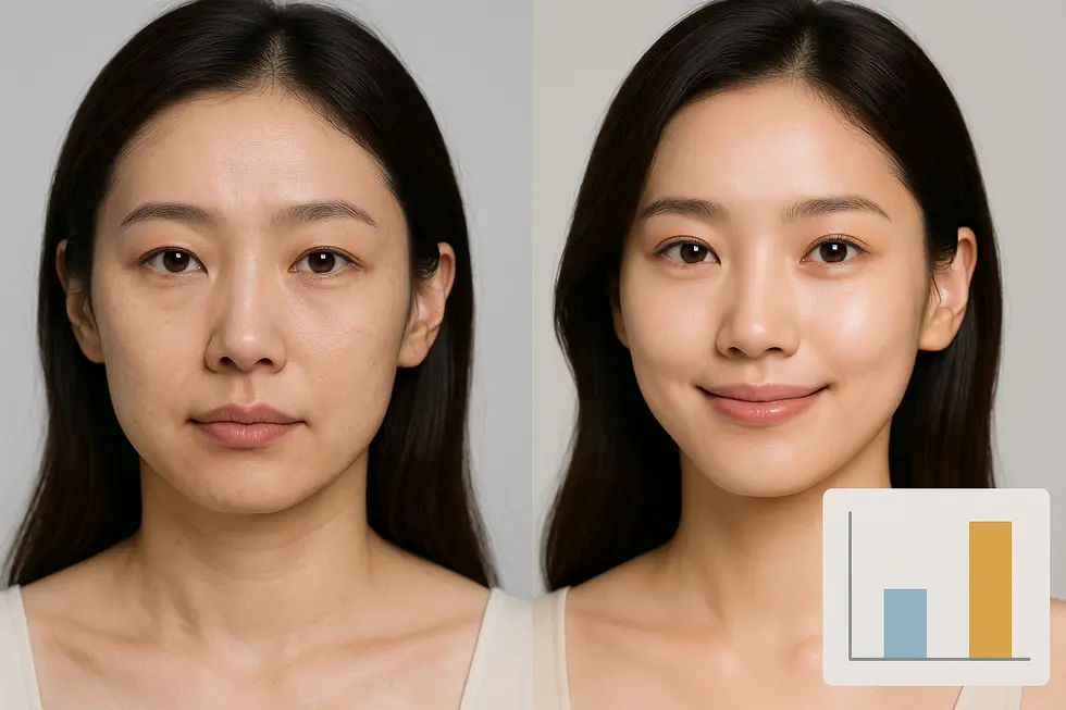 チューンリンクルで期待できる効果と施術費用の目安。