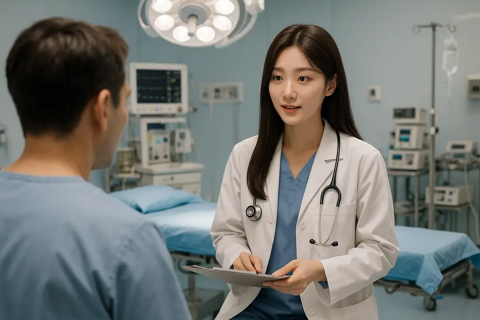 術後の回復プロセスとケアの重要性。