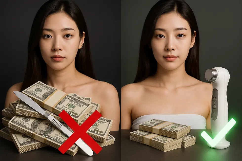 外科的ボディリフトと非侵襲的ボディリフトの費用とリスクの違い。