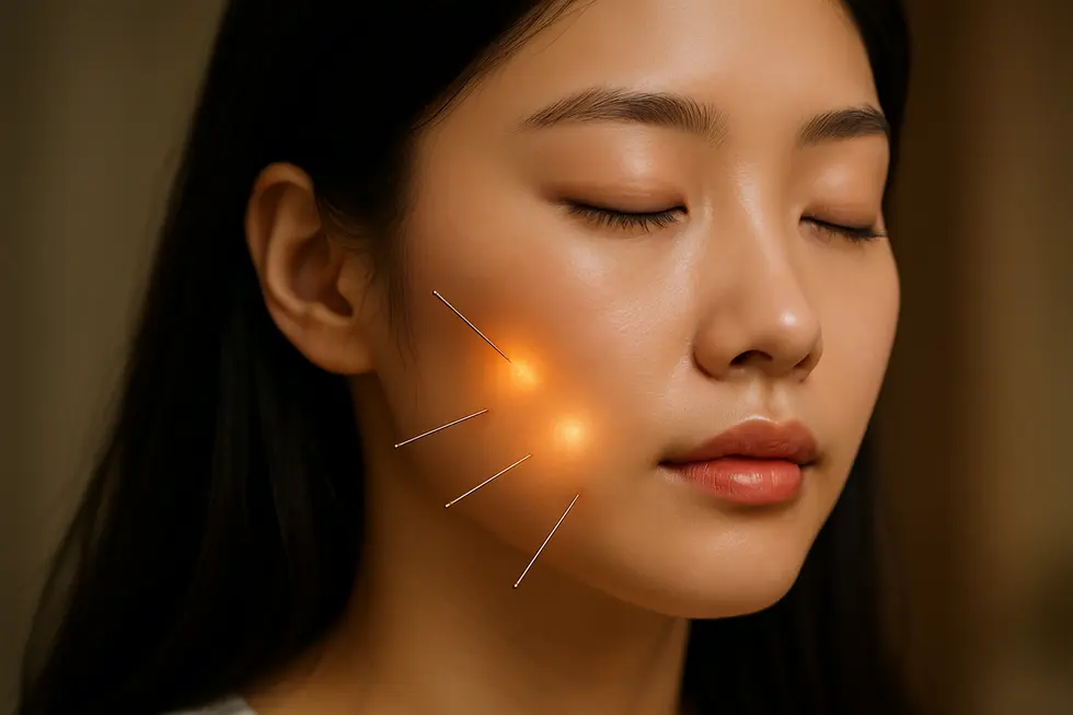 美容鍼が肌にもたらす変化：施術の原理と期待できる効果。