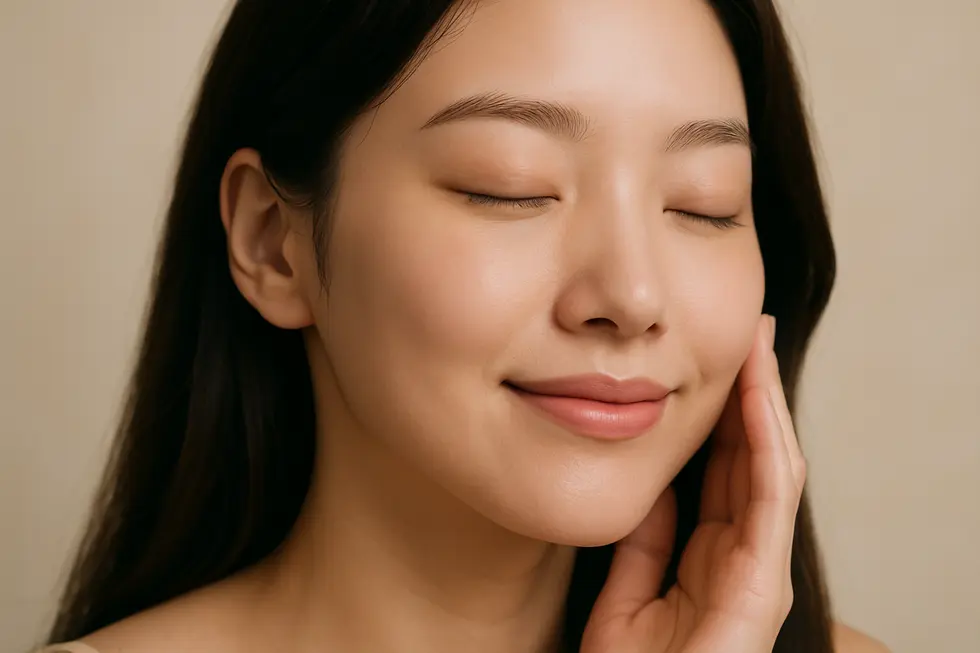 フィラー溶解注射の原理と効果で、お顔の印象が自然に変化する様子。