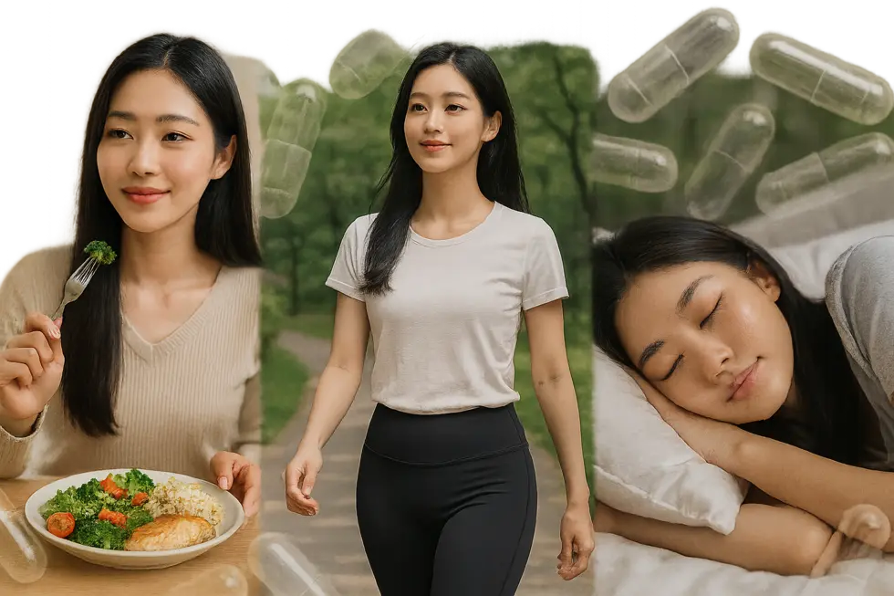 ダイエットカプセルはきっかけ。リバウンドを防ぐには、健康的な食事と運動習慣が何よりも大切です。