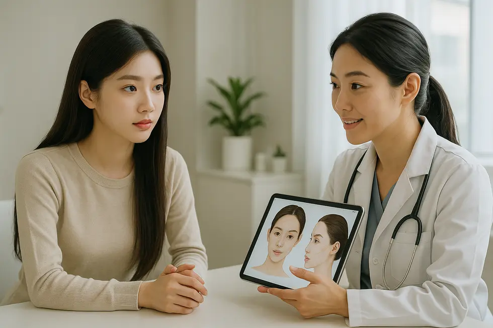 専門医とのカウンセリングで、施術内容や費用、リスクについてしっかり確認しましょう。