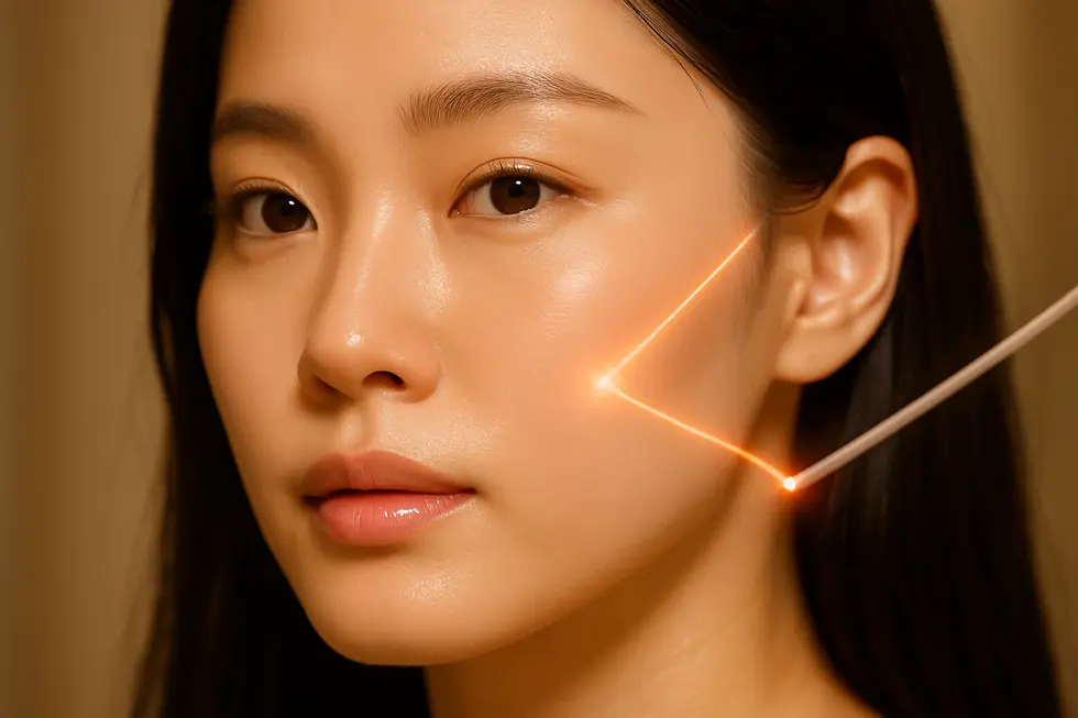 クラリティトーニングは、肌の奥深くからコラーゲン生成を促し、内側から輝く美肌へと導きます。