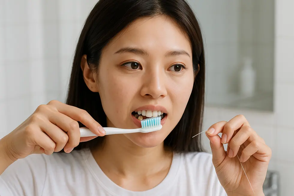 インレーを長持ちさせるためには、日々の丁寧なセルフケアと定期検診が欠かせません。