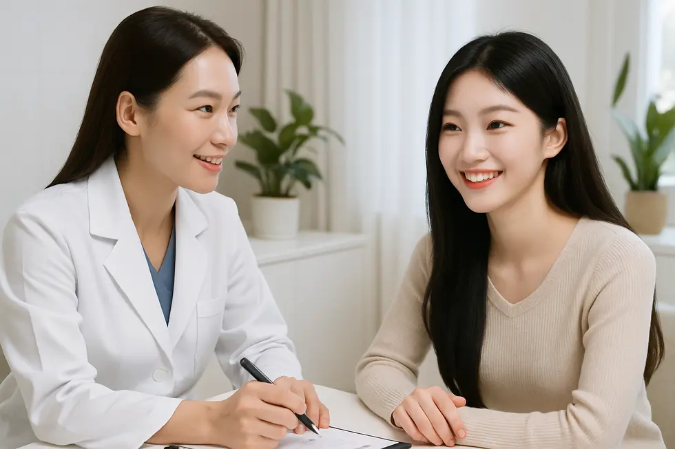 専門家との相談が、あなたの美容の第一歩。