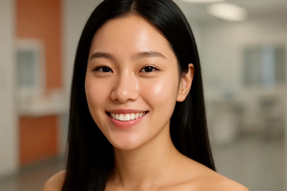 ニキビレーザー後の肌、輝く素肌で自信を。