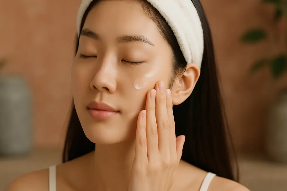 コラウム施術後の丁寧なアフターケアの重要性。